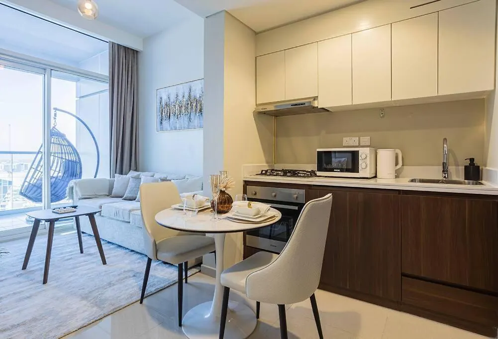 Axinite - Brand New! Warm Cozy 1 Bed High Floor Downtown Dubai Canal View Förenade Arabemiraten